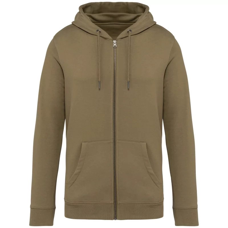 Sweat-shirt écoresponsable zippé à capuche unisexe