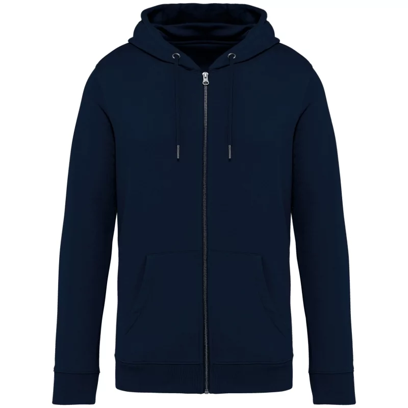Sweat-shirt écoresponsable zippé à capuche unisexe