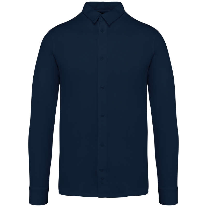 Chemise écoresponsable en jersey homme