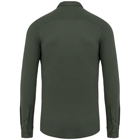 Chemise écoresponsable en jersey homme