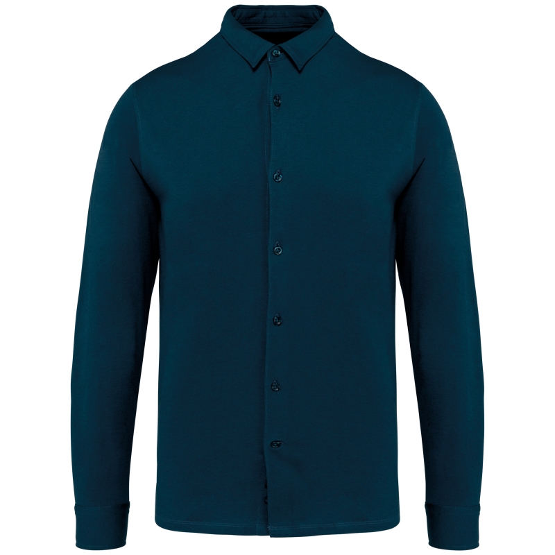 Chemise écoresponsable en jersey homme