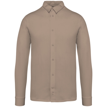 Chemise écoresponsable en jersey homme