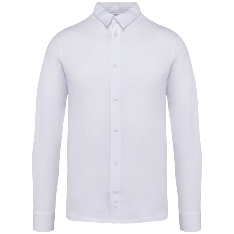 Chemise écoresponsable en jersey homme