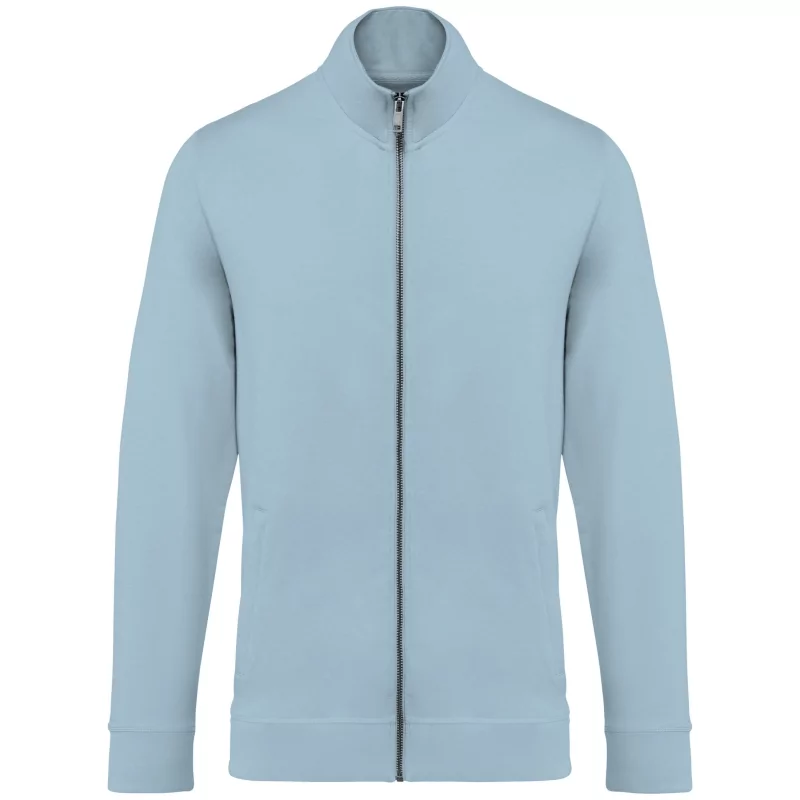 Sweat-shirt écoresponsable zippé en modal homme