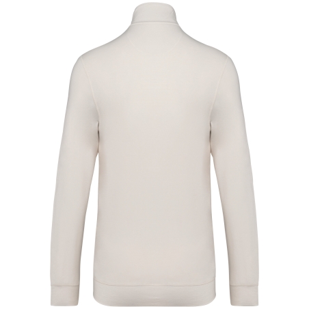 Sweat-shirt écoresponsable zippé en modal homme