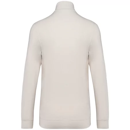 Sweat-shirt écoresponsable zippé en modal homme