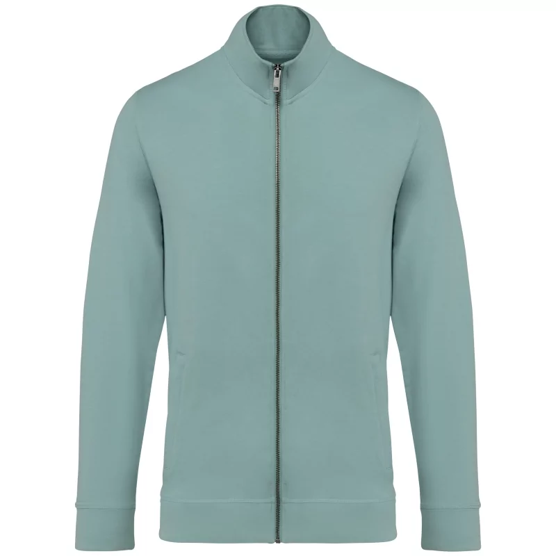 Sweat-shirt écoresponsable zippé en modal homme