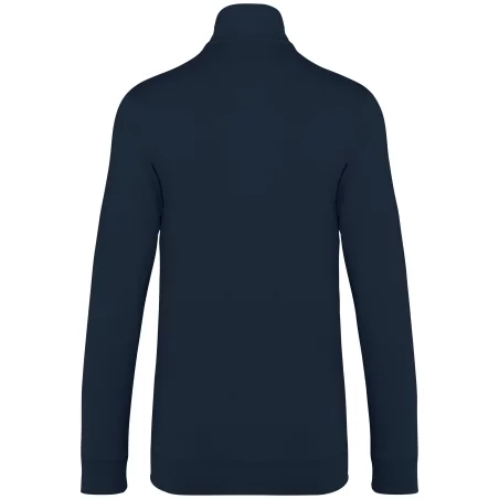 Sweat-shirt écoresponsable zippé en modal homme
