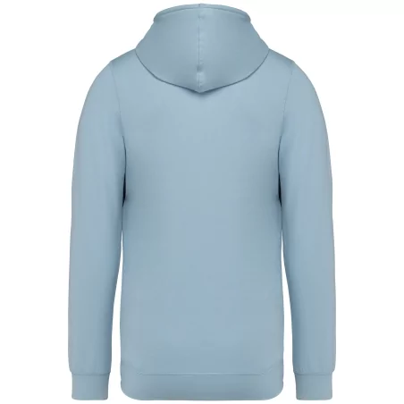 Sweat-shirt écoresponsable zippé à capuche en modal homme