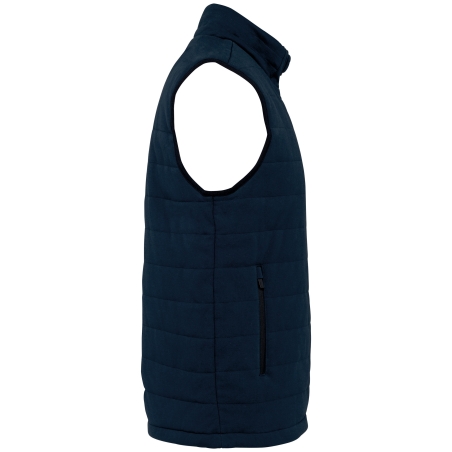 Bodywarmer écoresponsable en maille homme