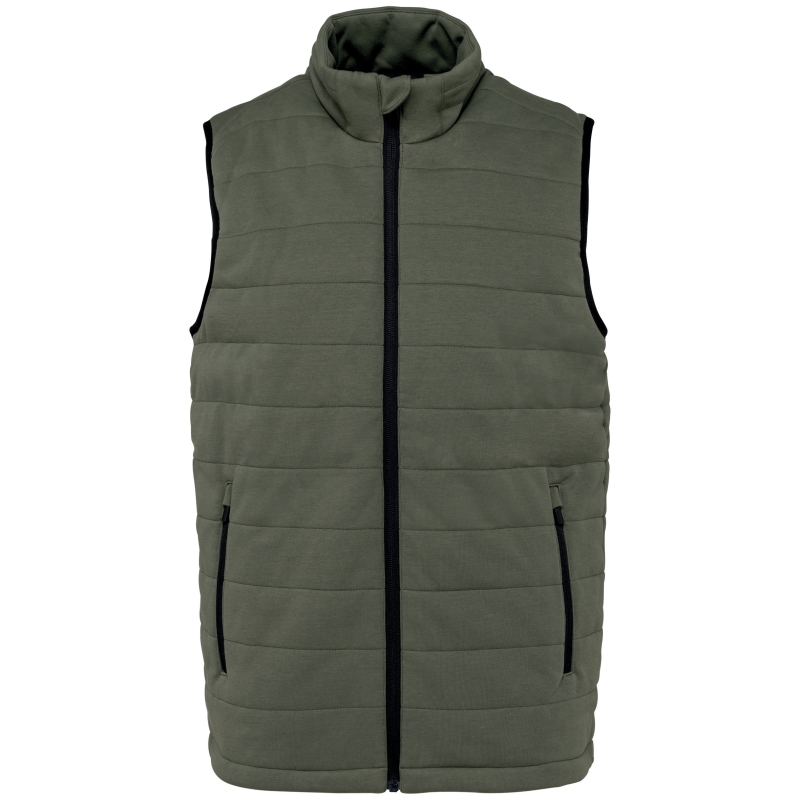 Bodywarmer écoresponsable en maille homme