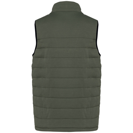 Bodywarmer écoresponsable en maille homme