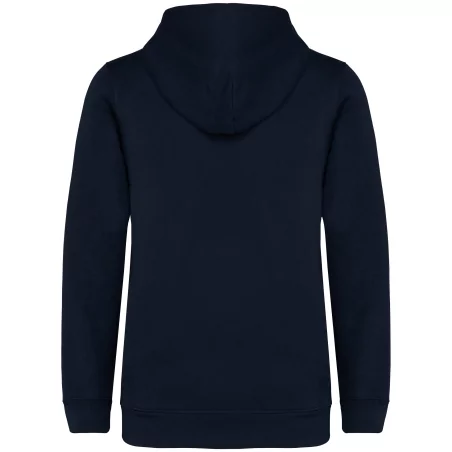 Sweat-shirt écoresponsable zippé à capuche enfant
