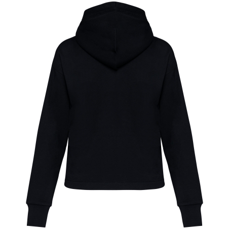 Sweat-shirt écoresponsable zippée à capuche French Terry femme