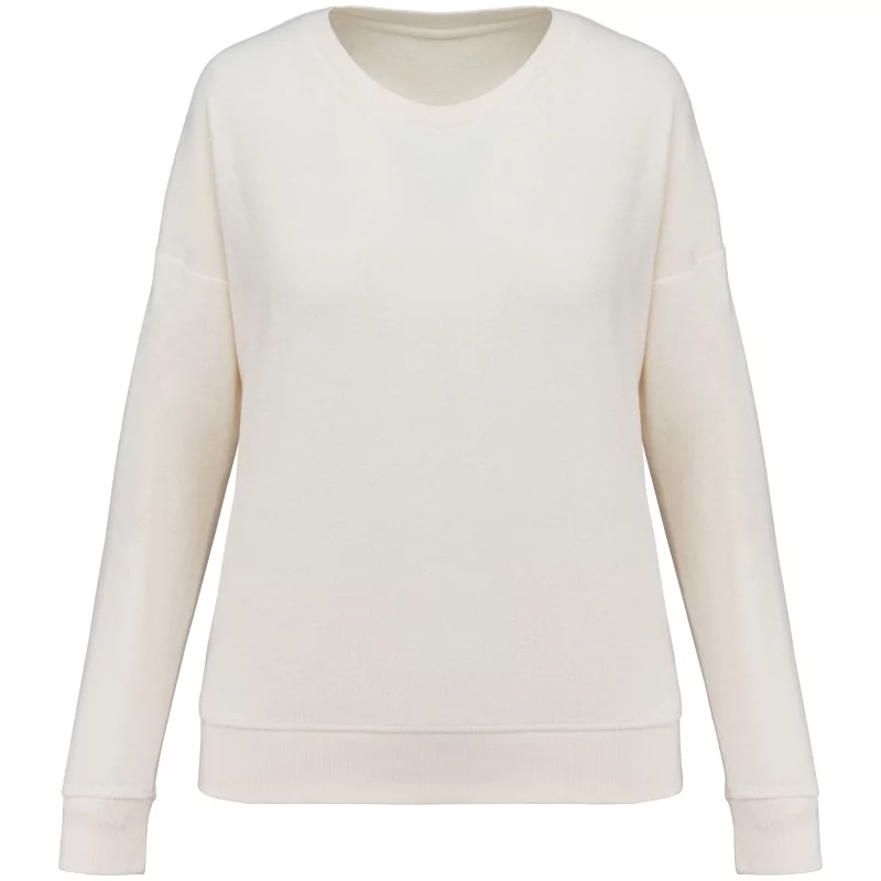 Sweat-shirt écoresponsable en éponge femme