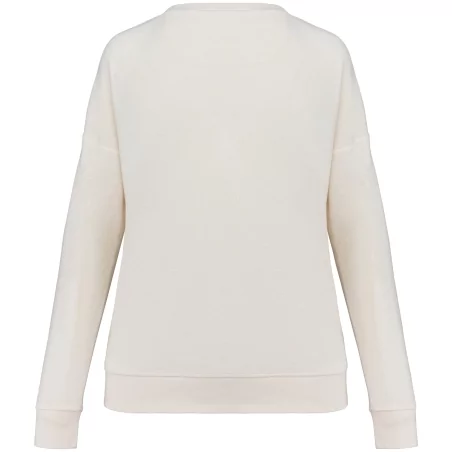 Sweat-shirt écoresponsable en éponge femme
