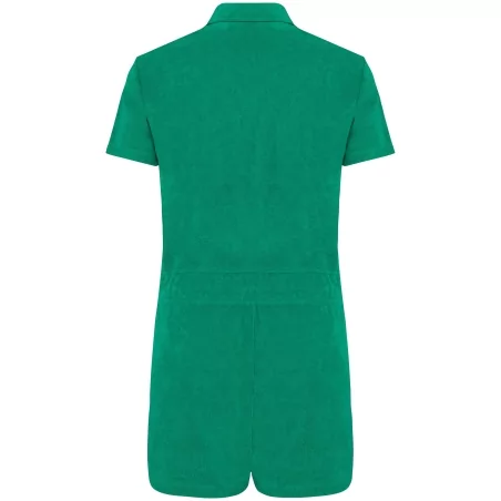 Combinaison short écoresponsable en éponge femme