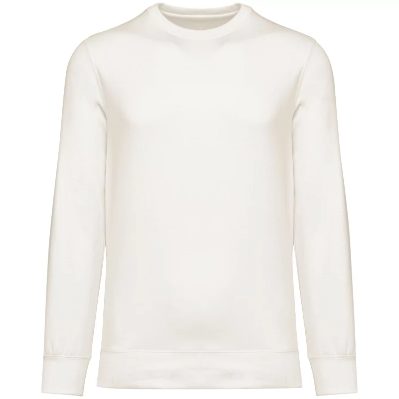 Sweat-shirt écoresponsable à col rond à épaules tombantes French Terry unisexe