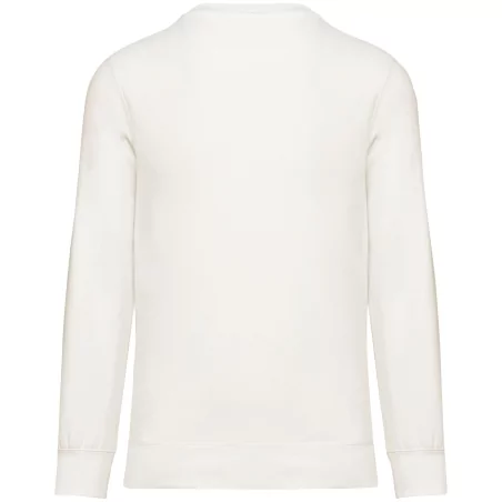 Sweat-shirt écoresponsable à col rond à épaules tombantes French Terry unisexe