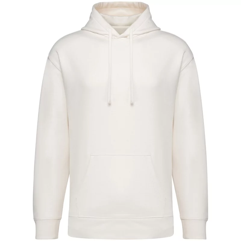 Sweat-shirt écoresponsable à capuche à épaules tombantes French Terry unisexe