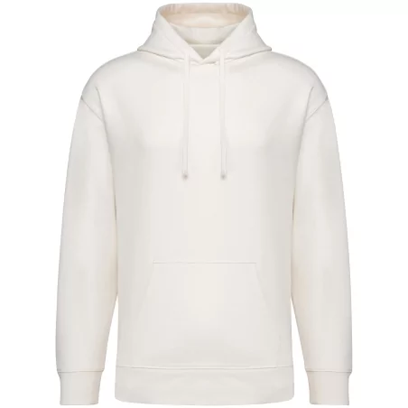 Sweat-shirt écoresponsable à capuche à épaules tombantes French Terry unisexe