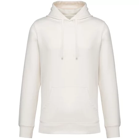 Sweat-shirt écoresponsable à capuche à épaules tombantes molleton gratté unisexe