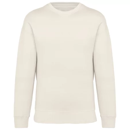 Sweat-shirt écoresponsable à col rond oversize unisexe