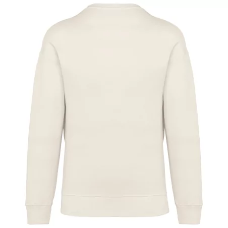 Sweat-shirt écoresponsable à col rond oversize unisexe