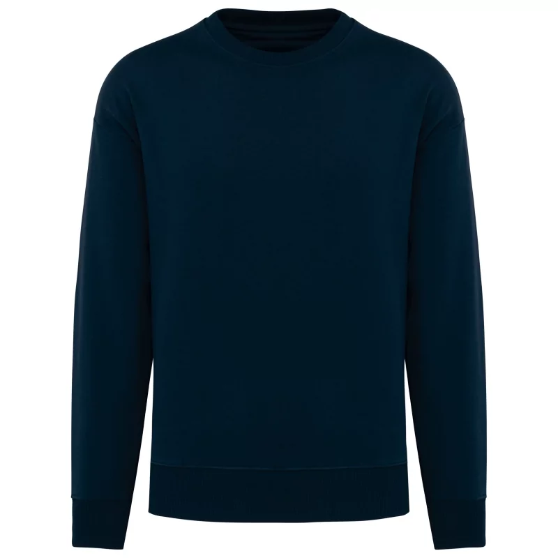 Sweat-shirt écoresponsable à col rond oversize unisexe