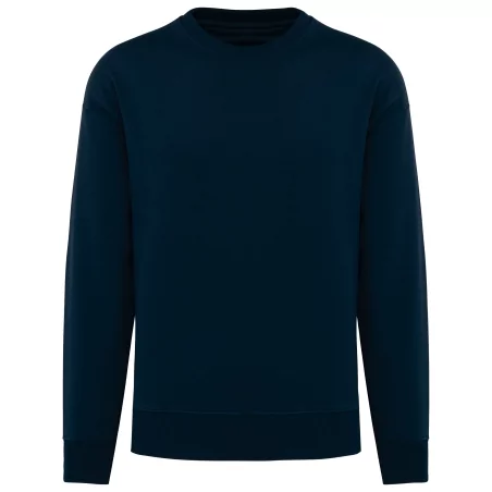Sweat-shirt écoresponsable à col rond oversize unisexe