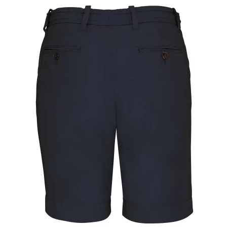 Bermuda en lyocell et lin femme