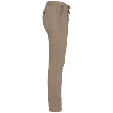 Pantalon écoresponsable en lin et coton bio homme