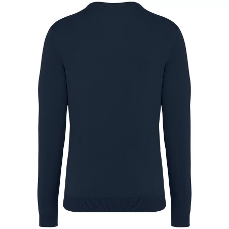 Pull écoresponsable délavé à col rond homme