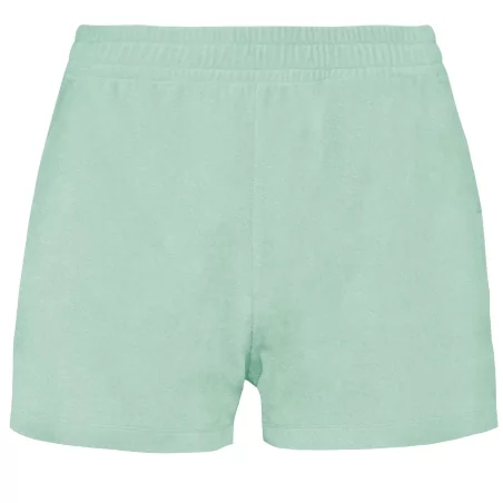 Short écoresponsable en éponge femme