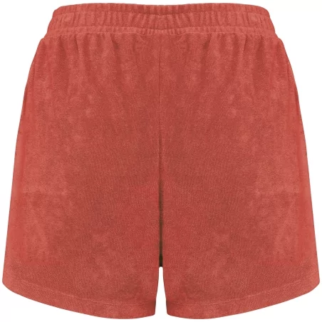 Short écoresponsable en éponge femme
