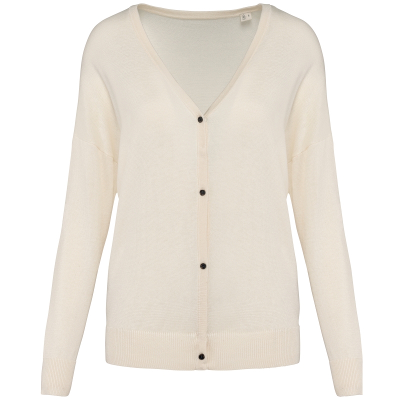 Cardigan écoresponsable en lyocell femme