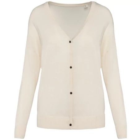 Cardigan écoresponsable en lyocell femme