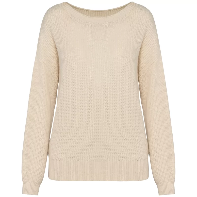 Pull écoresponsable en laine mérinos femme