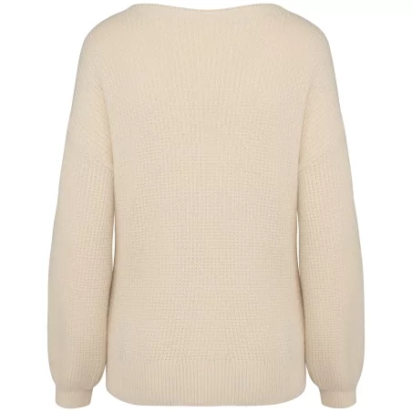 Pull écoresponsable en laine mérinos femme