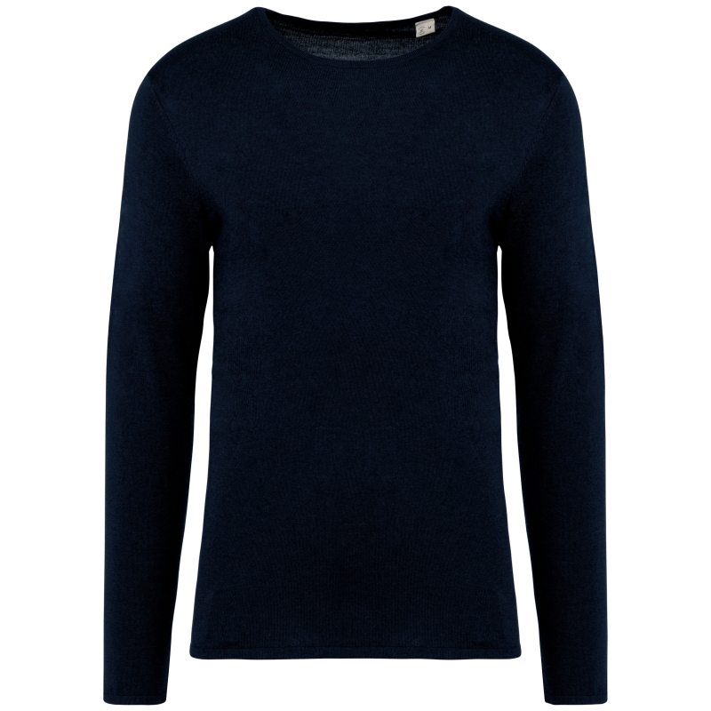 Pull écoresponsable à col rond en lyocell homme