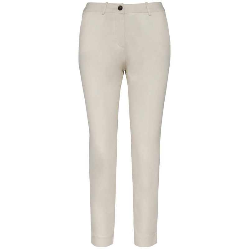 Pantalon chino 7/8 écoresponsable femme