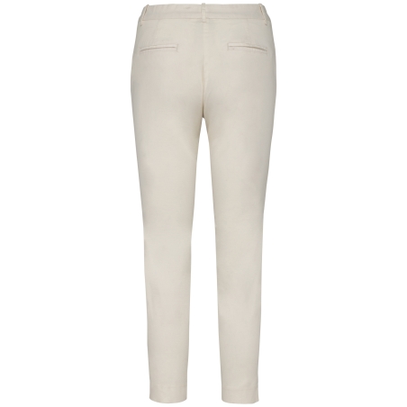 Pantalon chino 7/8 écoresponsable femme