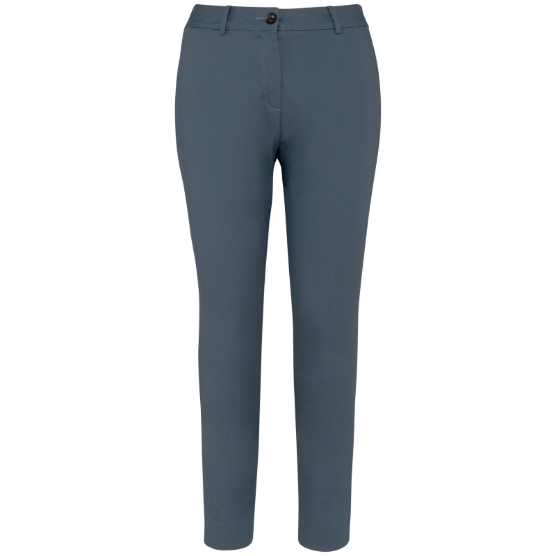 Pantalon chino 7/8 écoresponsable femme