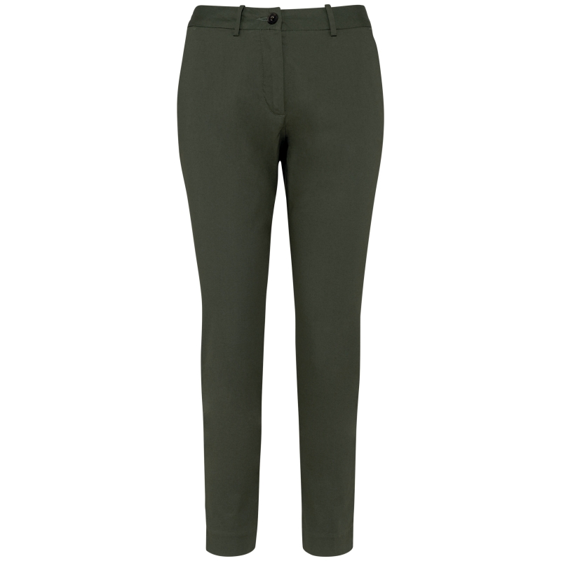 Pantalon chino 7/8 écoresponsable femme