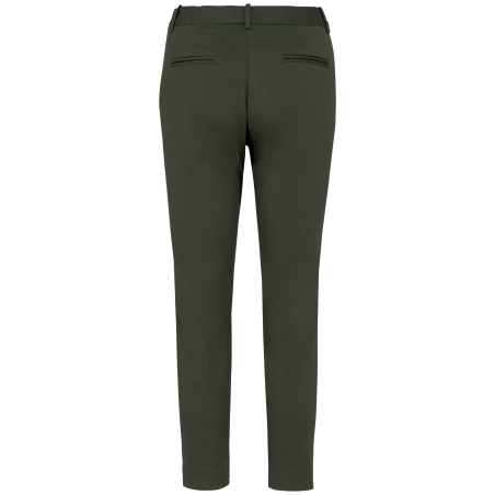 Pantalon chino 7/8 écoresponsable femme