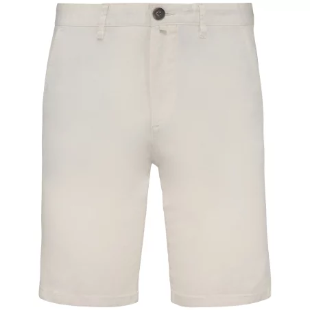 Bermuda chino écoresponsable homme