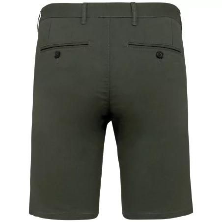 Bermuda chino écoresponsable homme