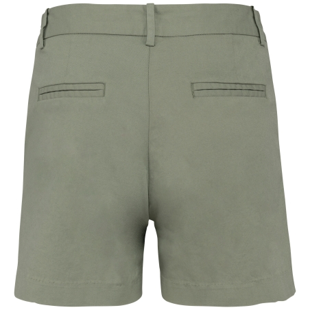 Bermuda chino écoresponsable femme