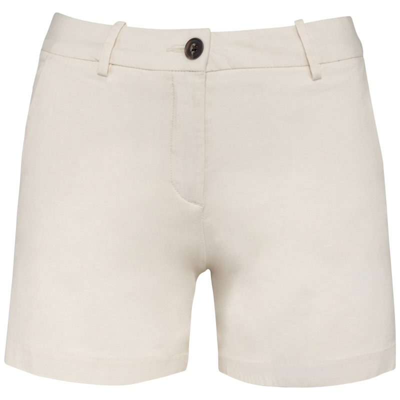 Bermuda chino écoresponsable femme