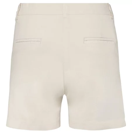 Bermuda chino écoresponsable femme